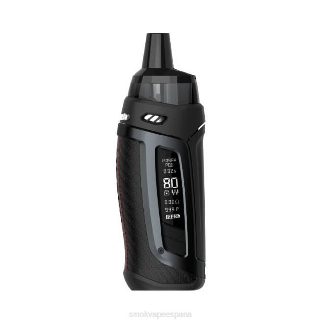 SMOK Morph kit pod-80 fibra de carbono negro B44D157 SMOK vape amazon