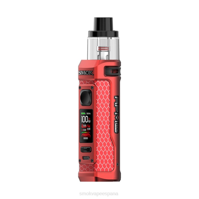 SMOK RPM 100 equipos rojo mate B44D34 vaper SMOK precio